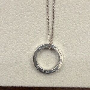 Tiffany & Co. Interlocking Circle Necklace | Sterling Silver 925